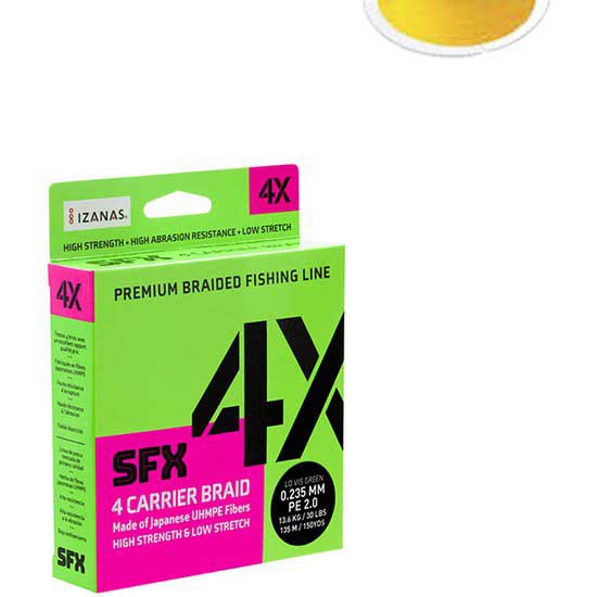Sufix Sfx 4x 320 M Braided Line Durchsichtig 0.370 mm von Sufix