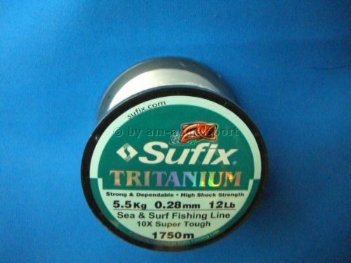 Sufix Tritanium Schnur 0,28mm / 5,50Kg - 1750m von Sufix