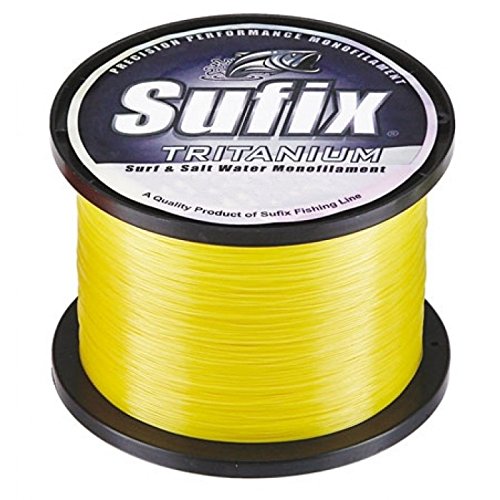 Sufix Tritanium Yellow 0,40mm 11,0Kg 860m Monofile Schnur gelb von Sufix