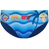 Feuerwehrmann Sam Jungen Badehose Slip SE1832-blue von Sun City