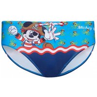 Mickey Maus Disney Kinder Badehose Slip ET1798-blue von Sun City