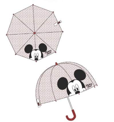 Regenschirm Polyester transparent Mickey Mouse Disney 85 cm von Sun City