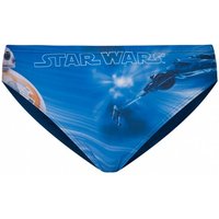 Star Wars Disney Jungen Badehose Slip ER1984-blue von Sun City