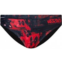 Star Wars Disney Jungen Badehose Slip QE1753-black von Sun City