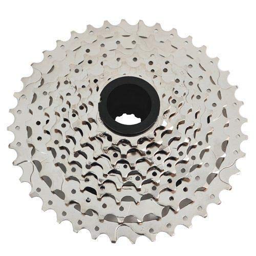 SunRace CSM990 Wide Ratio Cassette 11-40T, 9 Speed, Silver, ST1457 von SunRace