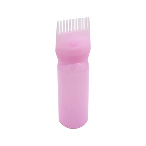 SunaOmni Haarfärbeflasche, 160 ml, Shampoo-Flasche, Haarkamm-Applikator-Flasche, Bürstenflasche für Haarfärbewerkzeug, Stil 3, Ölflasche für Haare, Haarfärbepinsel-Flasche, Haarfärbemittel-Flasche von SunaOmni