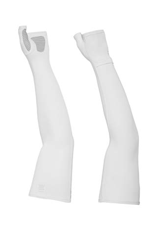 Sunday Afternoons Unisex Uvshield Cool Sleeves with Hand Cover, White, Small/Medium von Sunday Afternoons