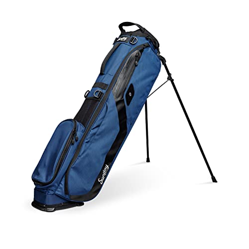 Sunday Golf EL Camino Tasche – Leichte Tasche mit Riemen und Ständer – Leicht zu tragende Pitch n Putt Golftasche – Par 3 und Standardkurse, 3,9 Pfund (Kobaltblau) von Sunday Golf