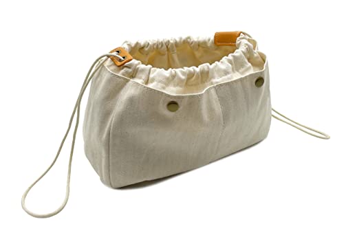 Canvas-Handtaschen-Organizer, robuste Handtaschen-Organizer-Tasche im Beutel, 6 Taschen, 3 Größen - M von SundayZaZa