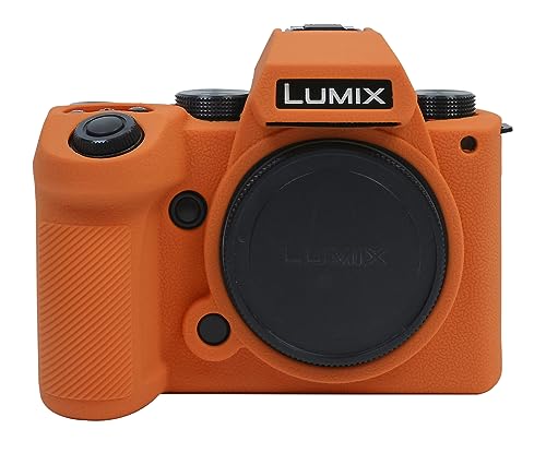 SundayZaZa Kameratasche aus Silikongel für Panasonic LUMIX S5II (Orange) von SundayZaZa