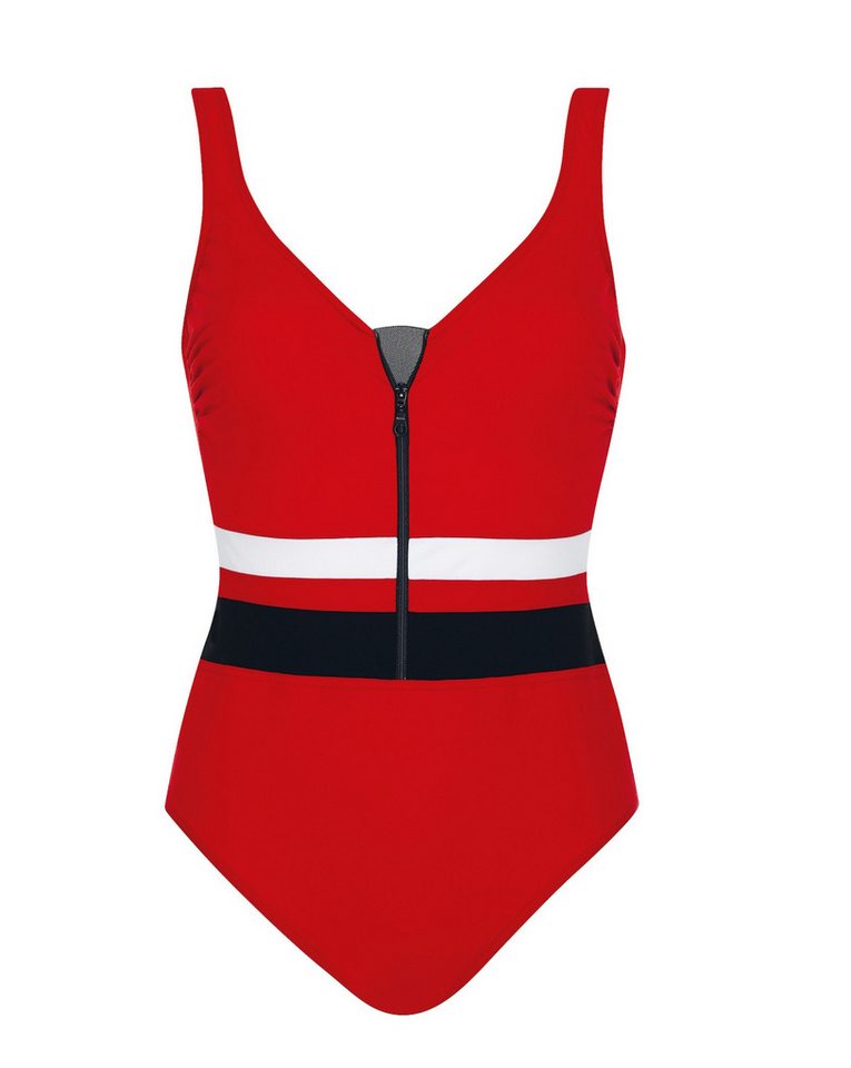 Sunflair Badeanzug Beach Basic Red Shapewear Badeanzug mit Softcups von Sunflair