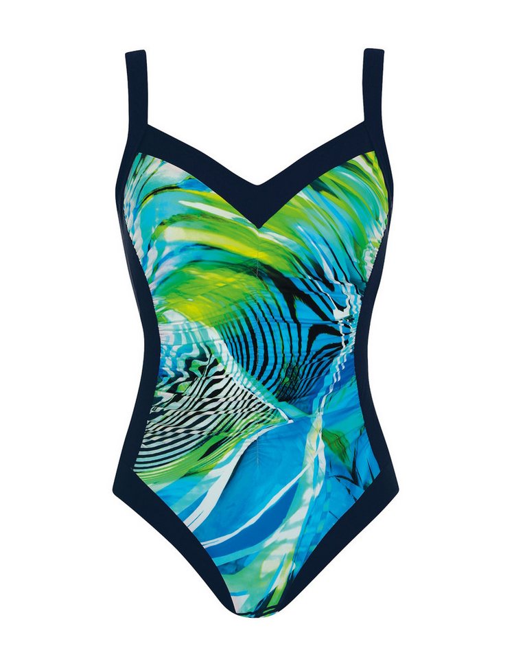 Sunflair Badeanzug Beach Basic Turquoise Badeanzug mit Softcups und verstellbaren Trägern von Sunflair