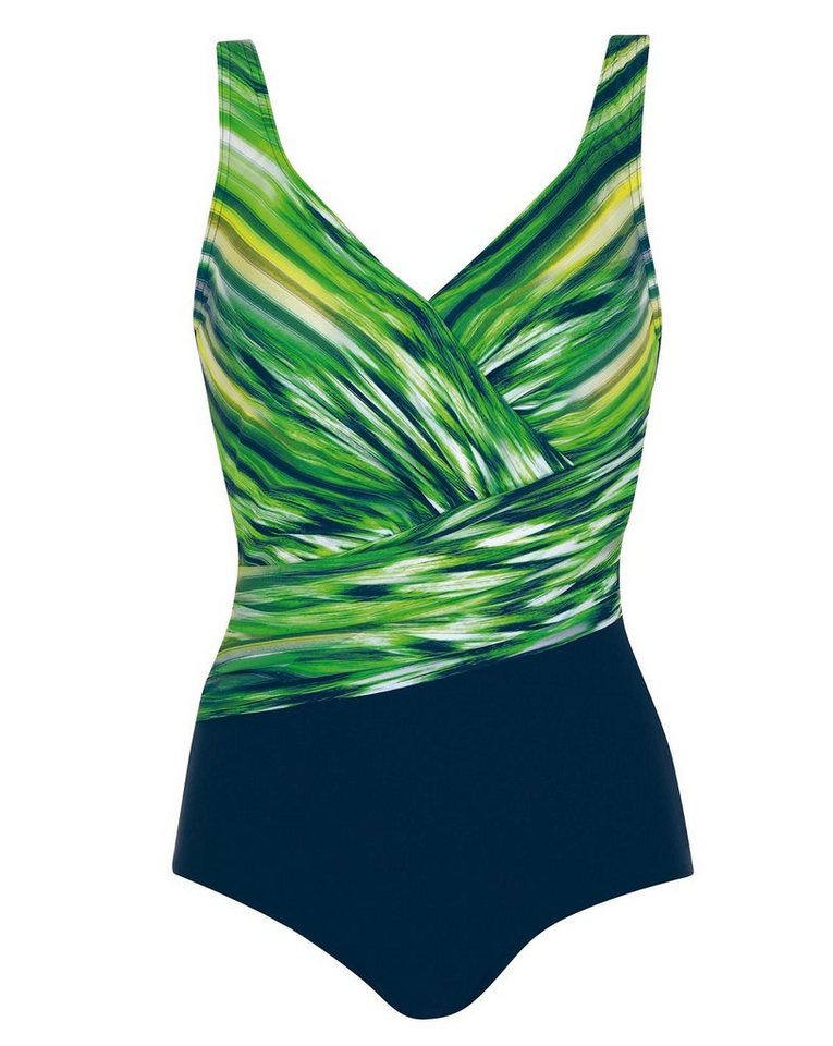 Sunflair Badeanzug Beach Fashion grün Shapewear Badeanzug mit Softcups und tiefem Rücken von Sunflair