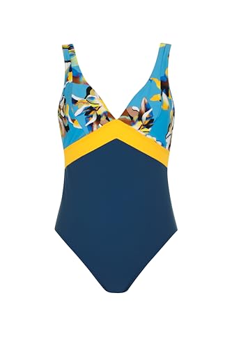 Sunflair Damen Badeanzug hellblau-Multicolor 42 / D von Sunflair