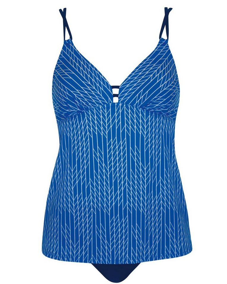 Sunflair Tankini Beach Fashion blau/weiß Tanikini mit entfernbaren Softcups von Sunflair