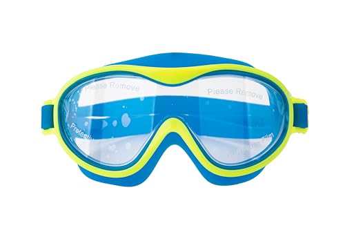 Sunflex® Schwimmbrille Octopus | verstellbares Kopfband | Antibeschlag- und UV-Schutz Komfort | Anti-Fog | breite Sicht mit Panoramablick |für Kinder | Unisex | Alter 3-6 Jahre | Schwimmbad & Strand von Sunflex
