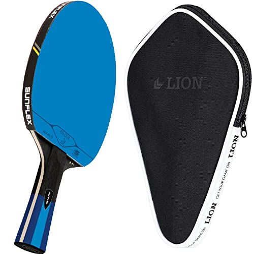 Sunflex B45 Tischtennisschläger + Tischtennishülle Cover | Tischtennisschlägerset | Tischtennis Profi Set von Sunflex