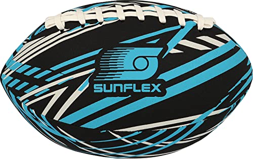 Sunflex Neopren American Football Action Pro | sehr griffig und lässt Sich ideal Werfen und Fangen | Ball weich und leicht für den Strand und den Garten| extrem robust und für Jede Altersgruppe von Sunflex