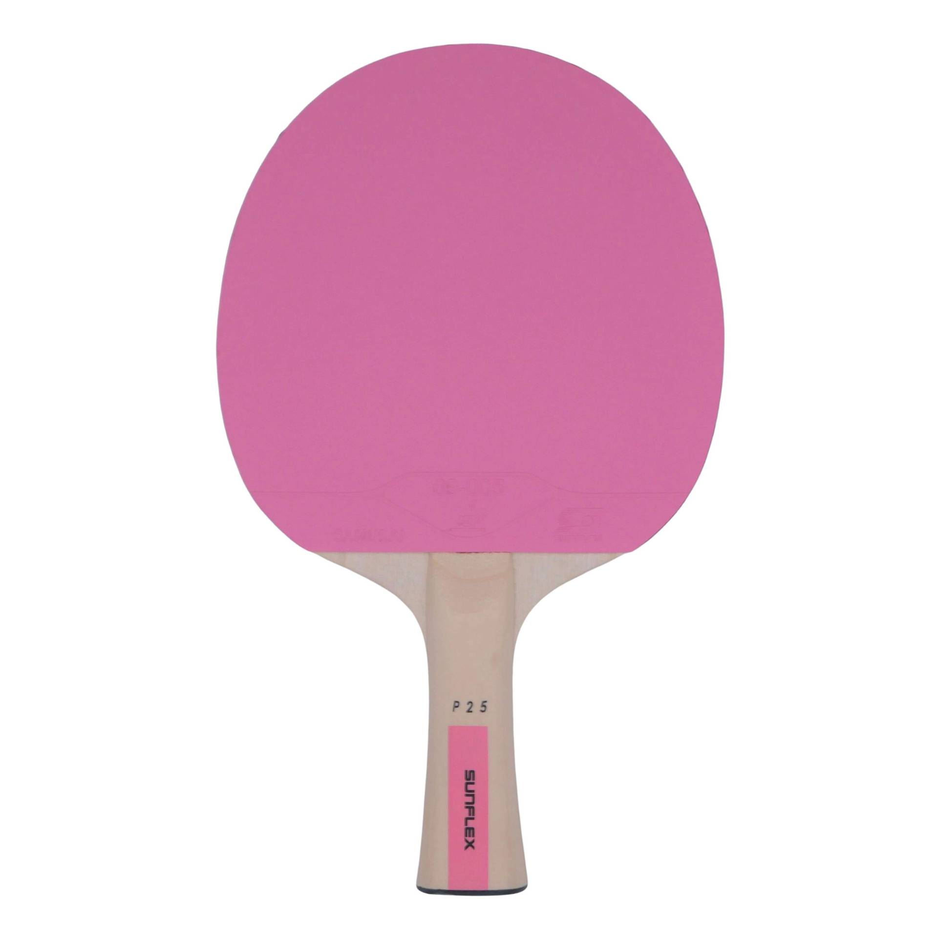 Sunflex Tischtennisschläger "Color Comp B25", Pink von Sunflex