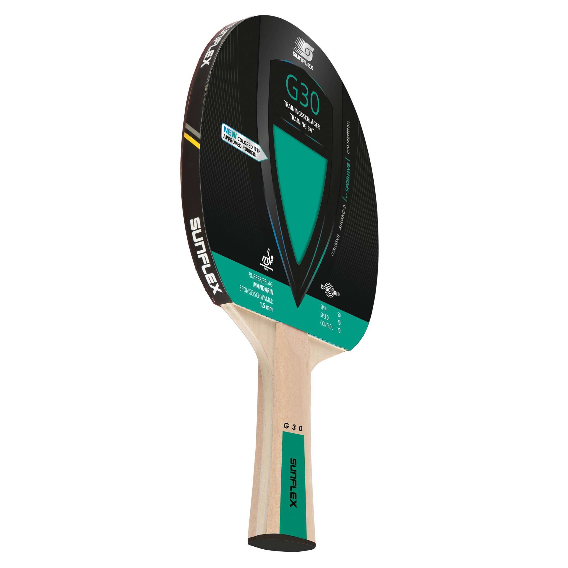 Sunflex Tischtennisschläger "Color Comp G30" von Sunflex