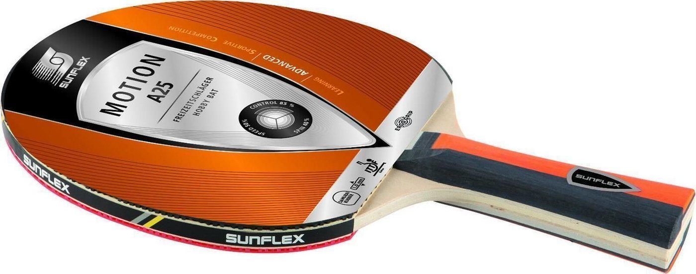 Sunflex Tischtennisschläger Motion A25, Tischtennis Schläger Racket Table Tennis Bat von Sunflex