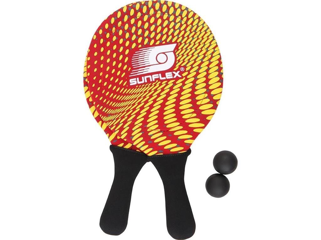 Sunflex Trainingsring Neopren Beachball Set Splash rot von Sunflex