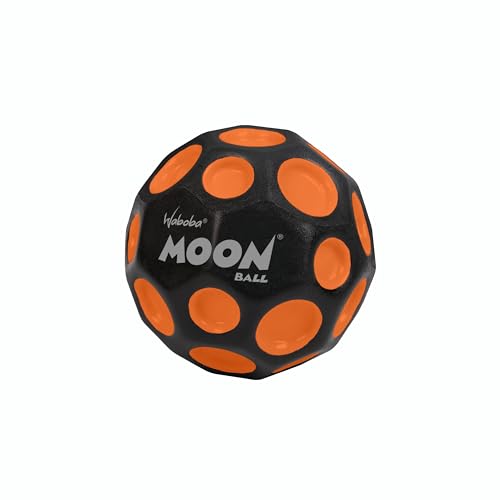 Sunflex x Waboba Moonball Orange - Spingball mit hoher Sprungkraft - Gummiball mit hoher Qualität - Durchmesser 6,5 cm von Sunflex