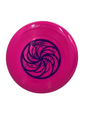 Sunflex Wham-O Frisbee GO in Pink | Wurfscheibe für Einsteiger | sehr leicht und robust | Extra breiter Rand | Flugscheibe für Strand & Park & Wiese | für Kinder & Jugendliche & Erwachsene von Sunflex