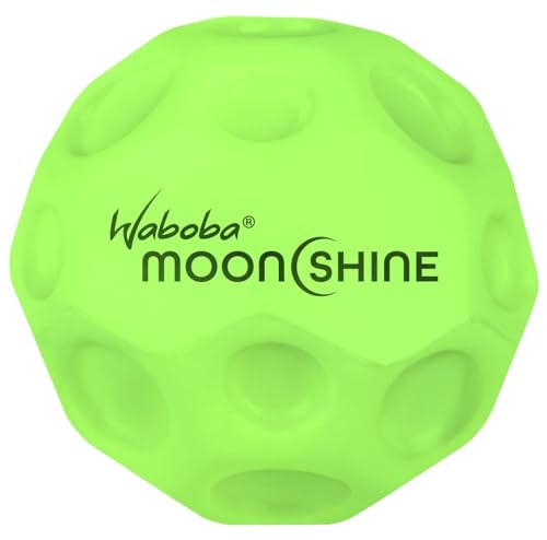 sunflex x Waboba Moonshine | Sprungball mit enormer Sprungkraft | Ball leuchtet beim Aufprall | Auch im Dunkeln | Streetball für alle Altersgruppen von Sunflex