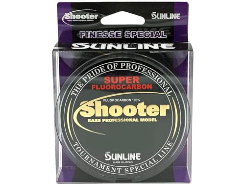 Sunline Fluorocarbon New Shooter Angelschnur, Naturklar, 7-Pound Test/100m von Sunline