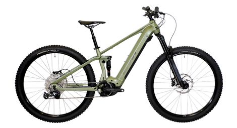 ausstellungsfahrrad   mountainbike elektro all suspendent sunn charger 630 shimano deore 12v 625wh grun 2023 von Sunn