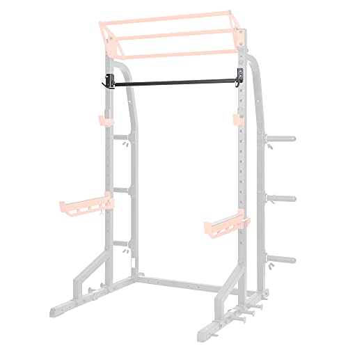 Sunny Health & Fitness Unisex-Adult Klimmzugstange für Power Racks und Käfige – SF-XFA001, schwarz, One Size von Sunny Health & Fitness