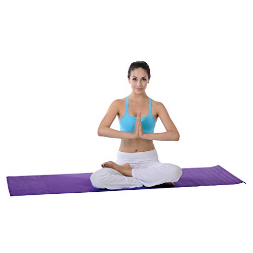 Sunny Health & Fitness Rutschfeste Übungsmatte für Yoga, Pilates, Stretching, Boden- und Fitness-Workouts von Sunny Health & Fitness