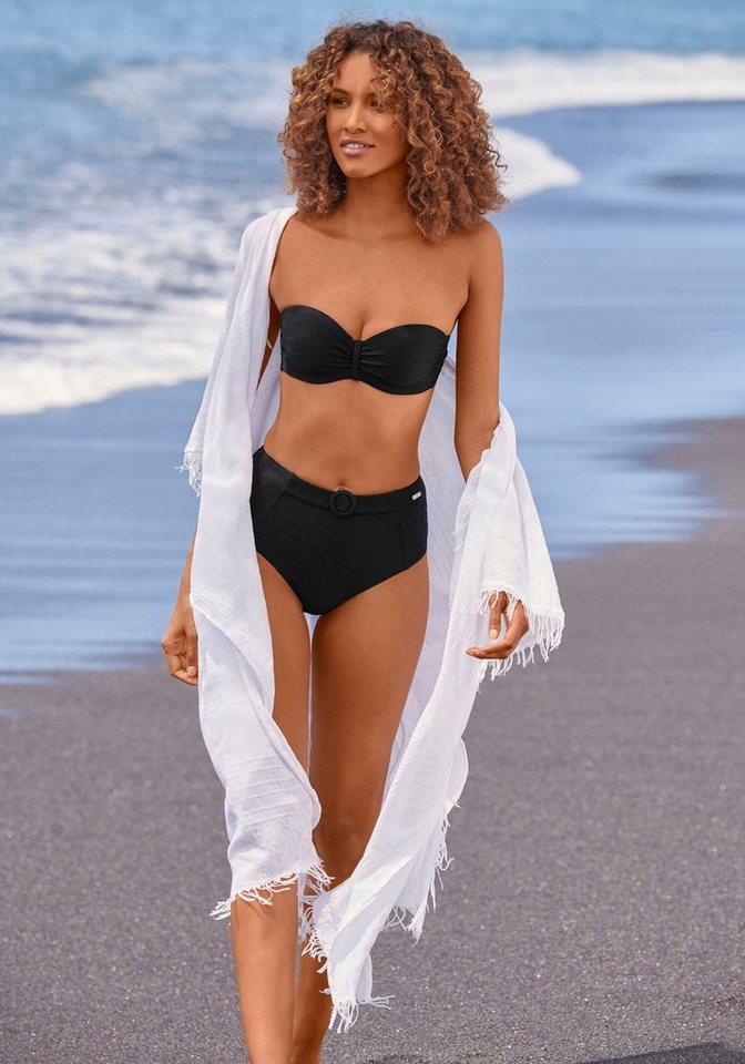 Sunseeker Highwaist-Bikini-Hose Loretta mit Ziergürtel von Sunseeker
