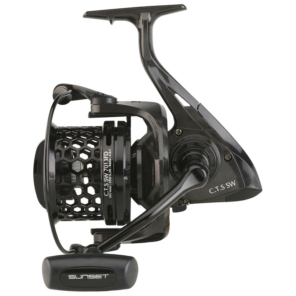 Sunset C.t.s Sw 7013fd Surfcasting Reel Schwarz 7013 von Sunset