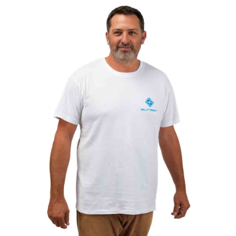 Sunset Logo Short Sleeve T-shirt Weiß M Mann von Sunset