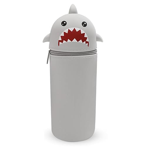 Stift Etui Schule,Stand Up Federmäppchen,Federmäppchen Mädchen,Schlampermäppchen,Jungen Federtasche,Schreibwarenbox für Kinder,Große Kapazität Stifte Mäppchen,Bleistifttasche,Tier Stifthalter von Sunshine smile