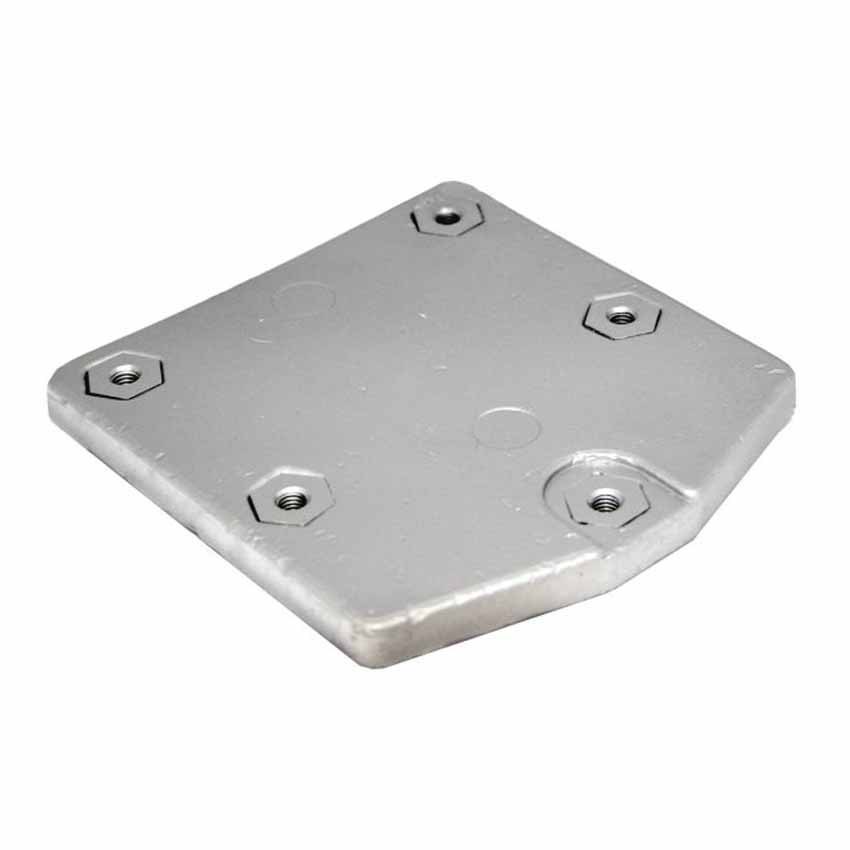 Super Marine Zeus Aluminium Plate Anode Silber von Super Marine