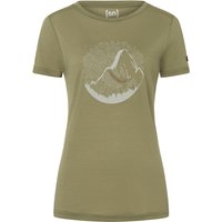 Super.Natural Damen Mountain Mandala Tree T-Shirt von Super.Natural