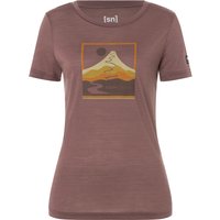 Super.Natural Damen Trace Hill T-Shirt von Super.Natural