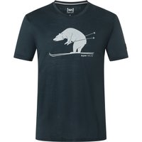 Super.Natural Herren Skiing Bear T-Shirt von Super.Natural