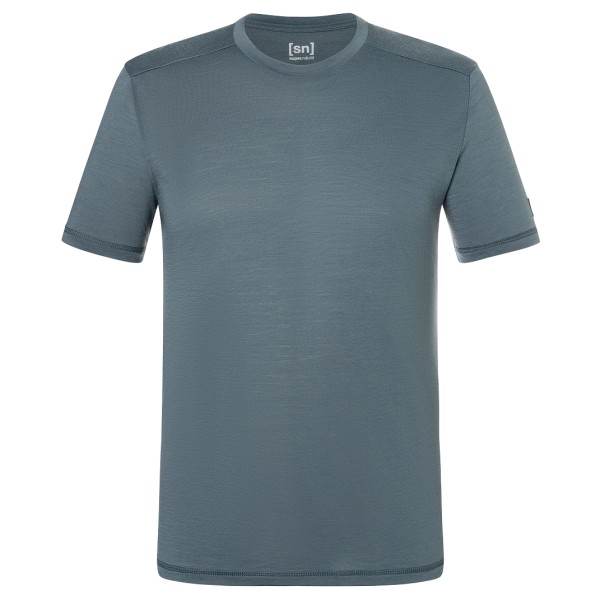 super.natural - Essential S/S - T-Shirt Gr 52 - L grau von Super.Natural