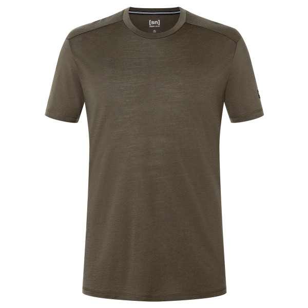 super.natural - Essential S/S - T-Shirt Gr 56 - XXL braun von Super.Natural