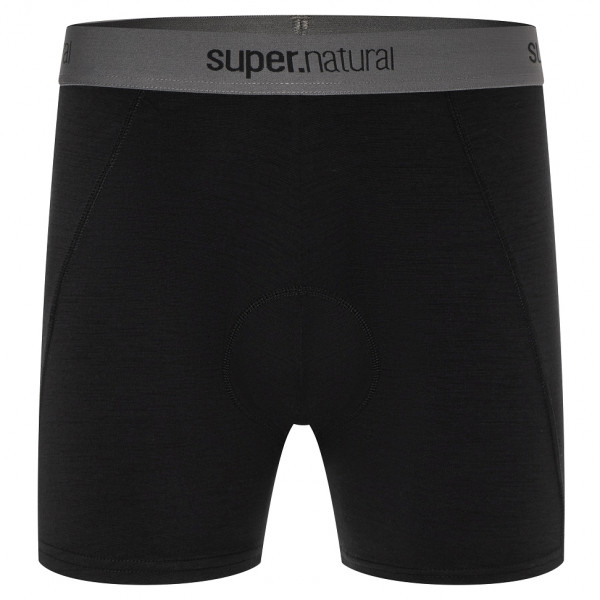 super.natural - Gravier Padded - Radunterhose Gr 46 - S;48/50 - M;52 - L;54 - XL;56 - XXL schwarz von Super.Natural