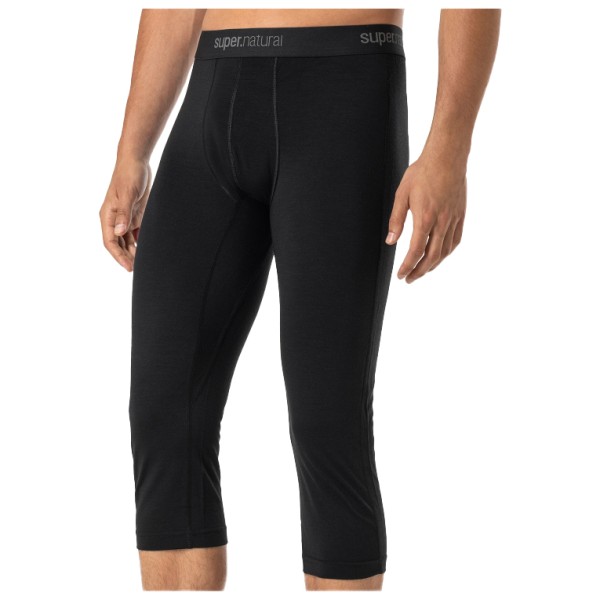 super.natural - Tundra 175 Tight 3/4 - Lange Unterhose Gr 54 - XL schwarz von Super.Natural