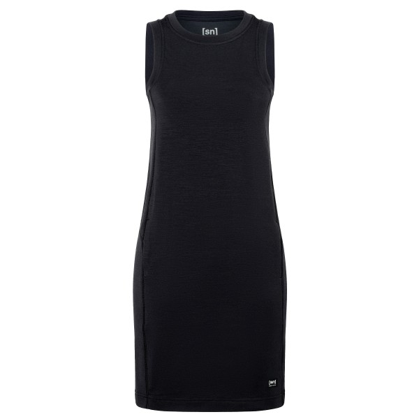 super.natural - Women's AroundTheWorld Dress - Kleid Gr 40 - L schwarz von Super.Natural