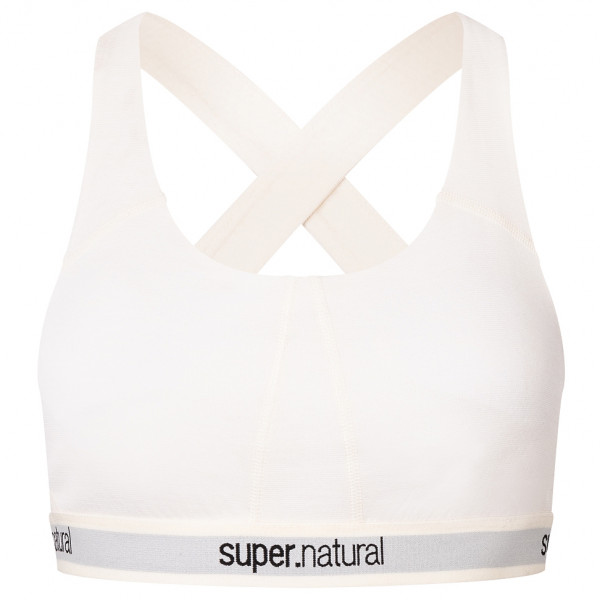 super.natural - Women's Feel Good Bra - Sport-BH Gr 36 - S weiß von Super.Natural