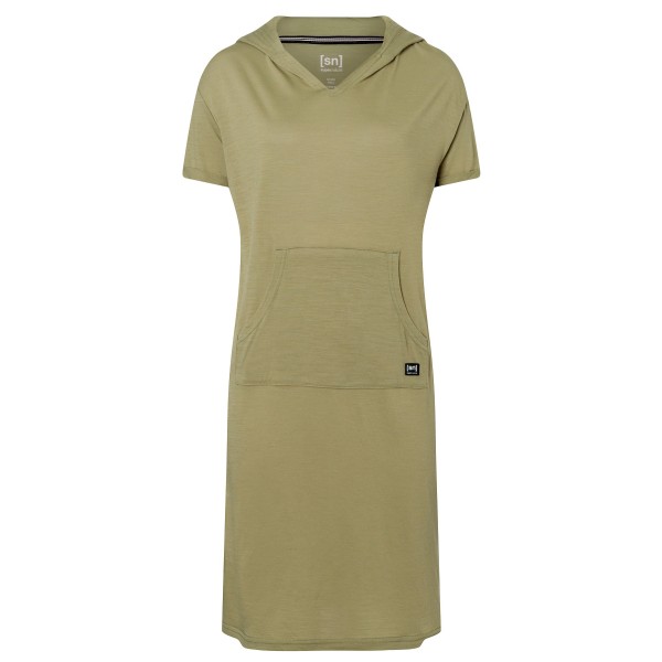super.natural - Women's Hooded Dress - Kleid Gr 38 - M oliv von Super.Natural
