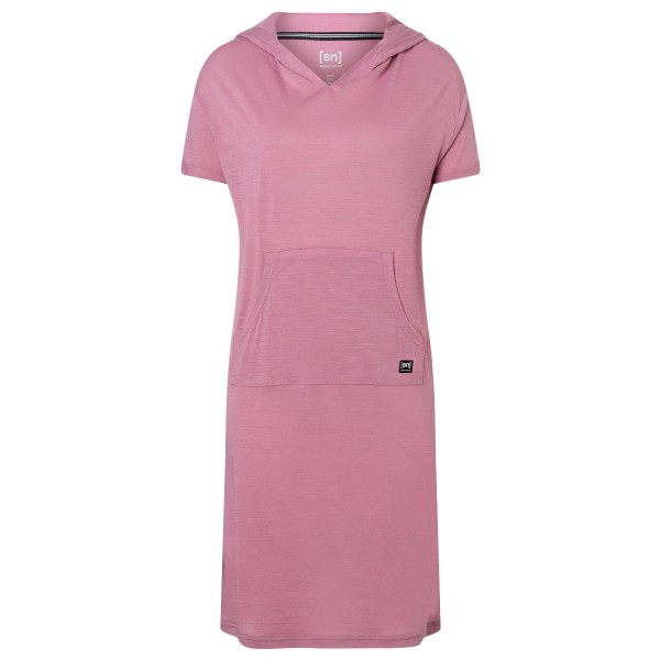 super.natural - Women's Hooded Dress - Kleid Gr 42 - XL rosa von Super.Natural