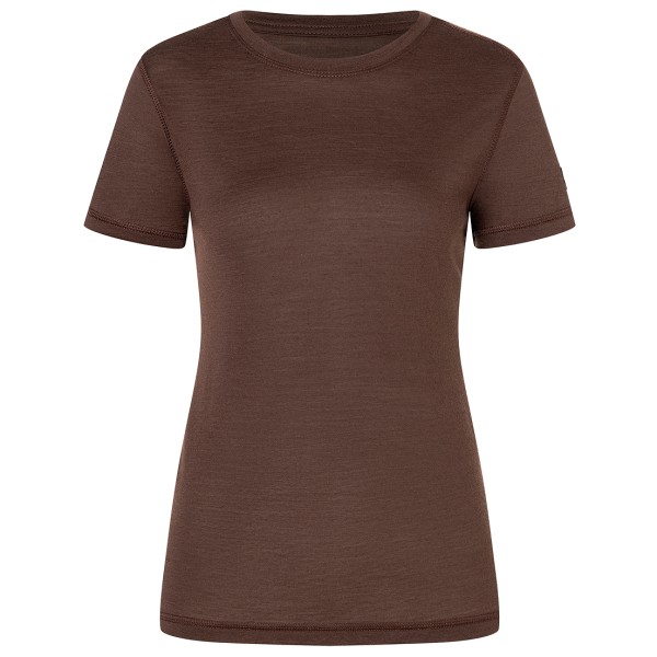 super.natural - Women's Sierra 140 Tee - Merinoshirt Gr XS braun von Super.Natural